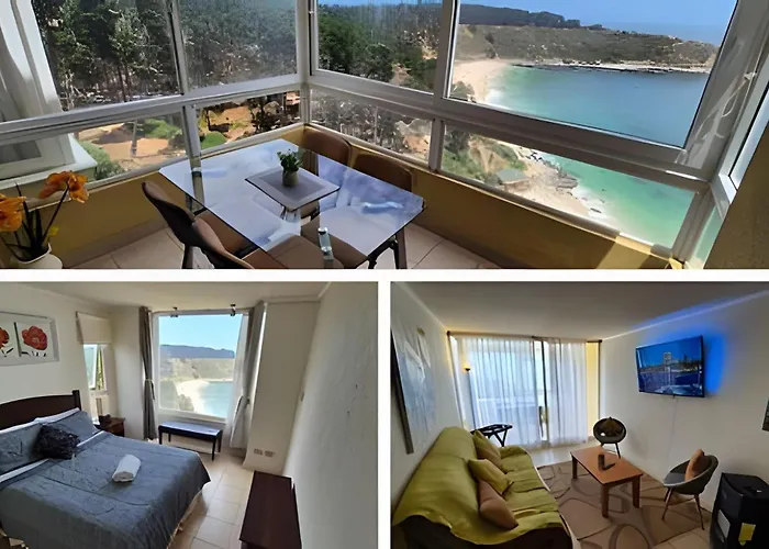 Algarrobo Vista Al Mar Pinares Canelo 2D2B Estac.