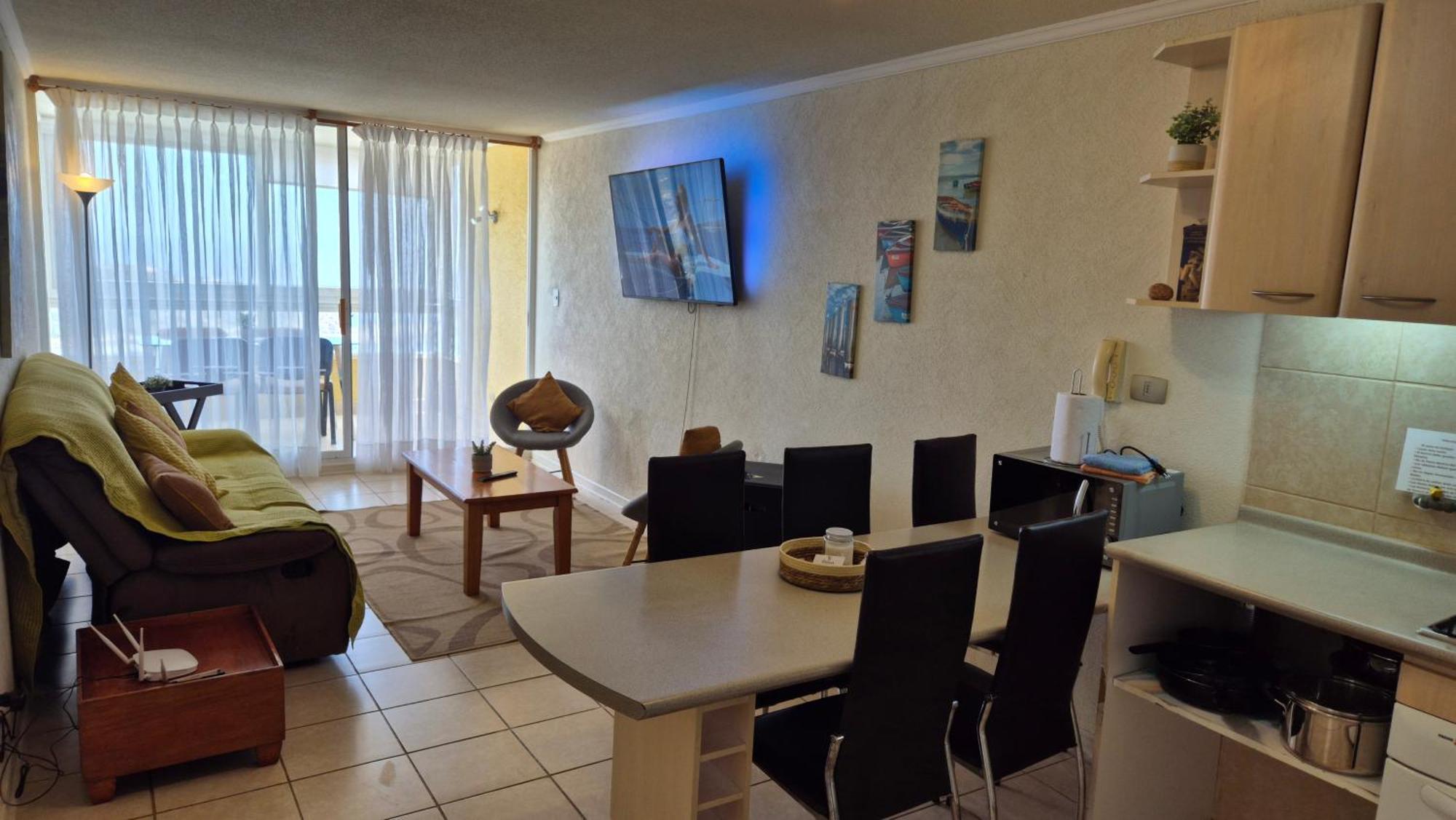 Apartamento Vista Al Mar Pinares Canelo 2d2b Estac. *